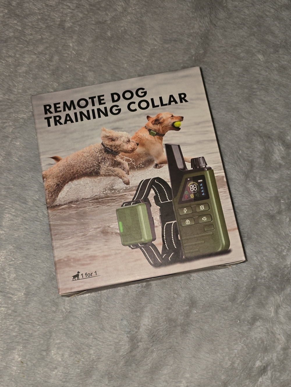 Remote Dog Training Collar Pack - Olive Green